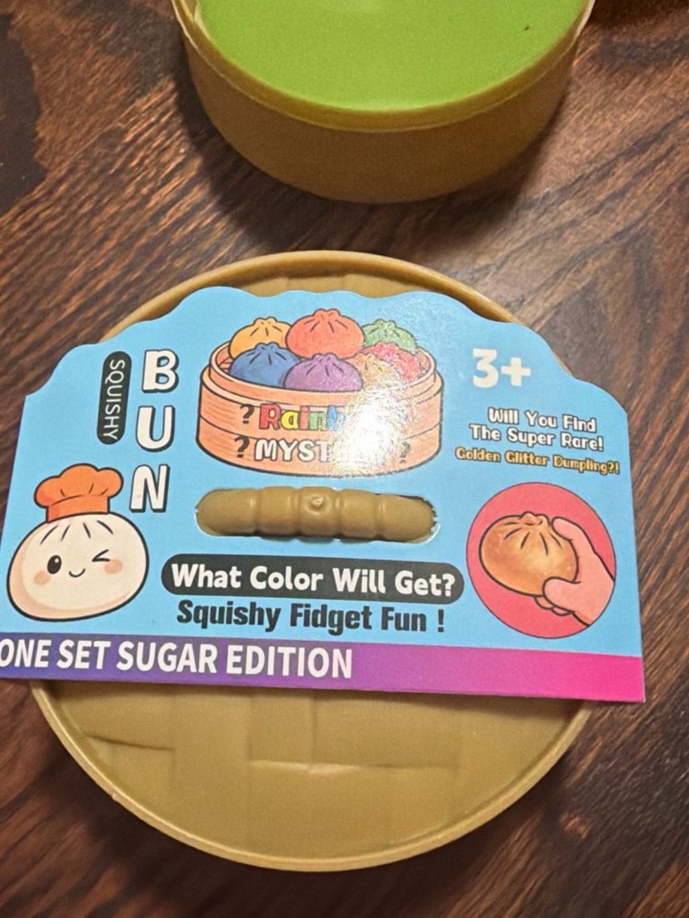 MYSTERY RANCH Squishy Bun Fidget Toy - Yellow